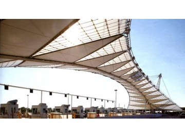 深圳收費(fèi)站膜結(jié)構(gòu) 華建膜建筑工程的專業(yè)供應(yīng)與服務(wù)